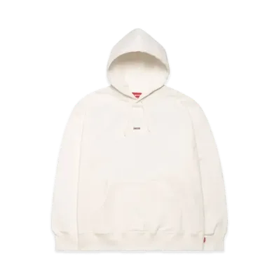 Supreme Underline Hooded Sweatshirt "White"