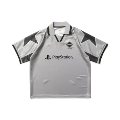 F.C.Real Bristol x PlayStation Star Short Sleeve Game Shirt (Kids) "Silver"