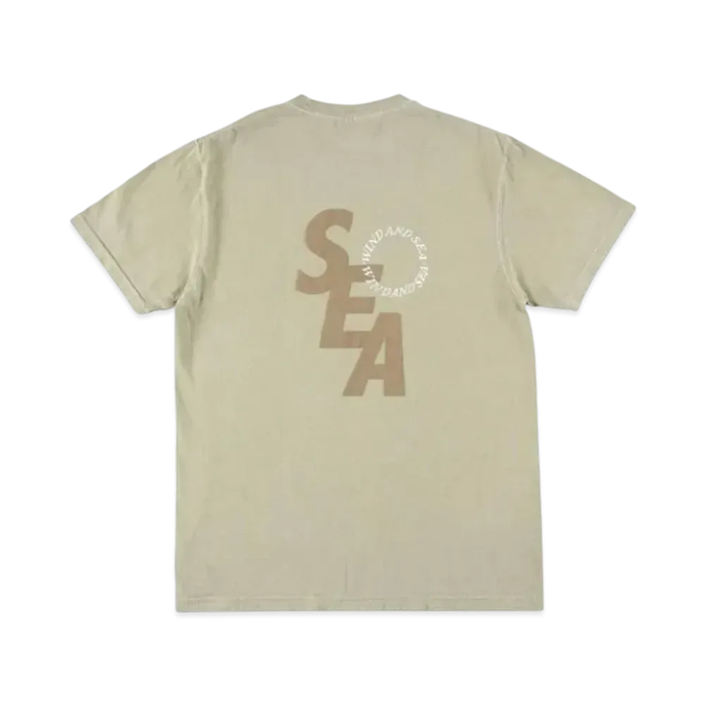 SAINT MXXXXXX x WIND AND SEA S_E_A SD W&S T Shirt "Ocher"
