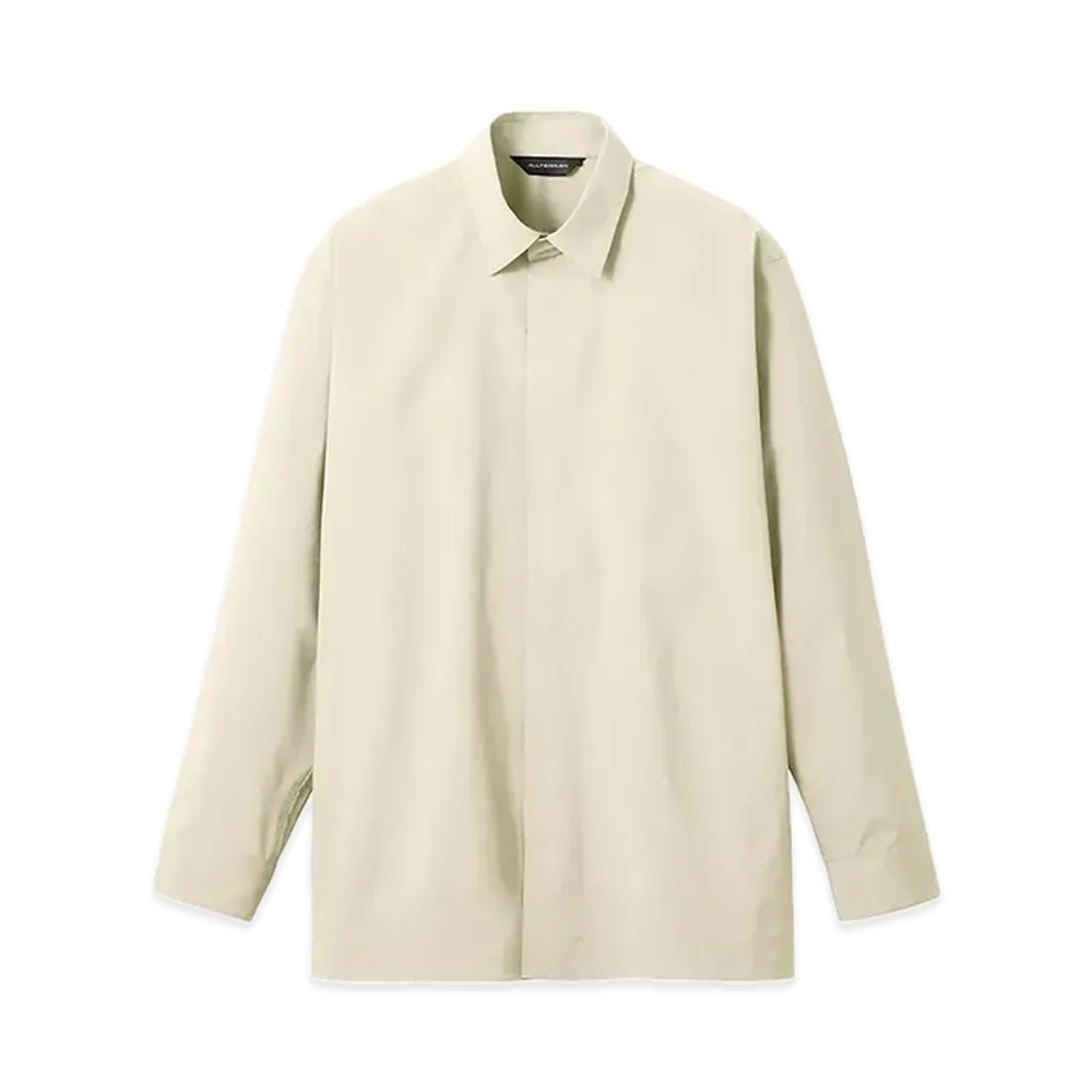 DESCENTE ALLTERRAIN Primeflex Long Sleeve Shirt "Gray Beige"