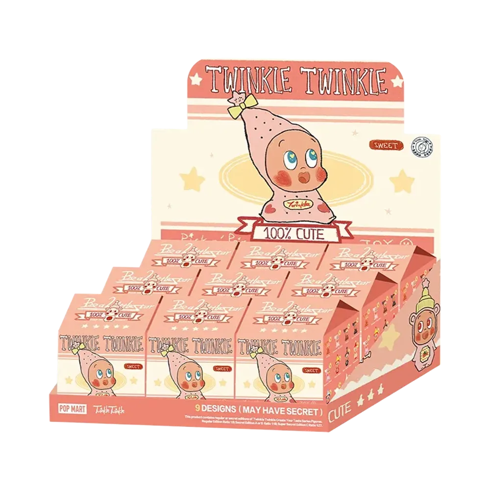 POP MART Twinkle Twinkle Create Your Taste Series Figures - B [Assortment Box]