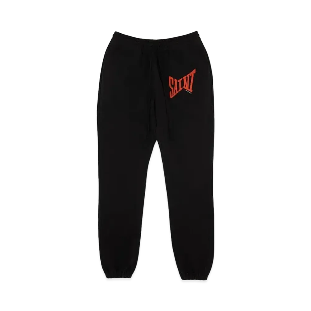 SAINT Mxxxxxx SWEAT PANTS LOGO "Black"