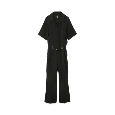NEEDLES Jumpsuit - Poly Light Double Cloth "Black"