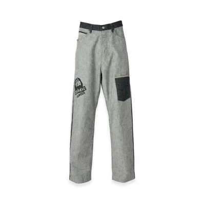 HYSTERIC GLAMOUR Multi Woman Inside Out Denim Pants "Light Indigo Blue"