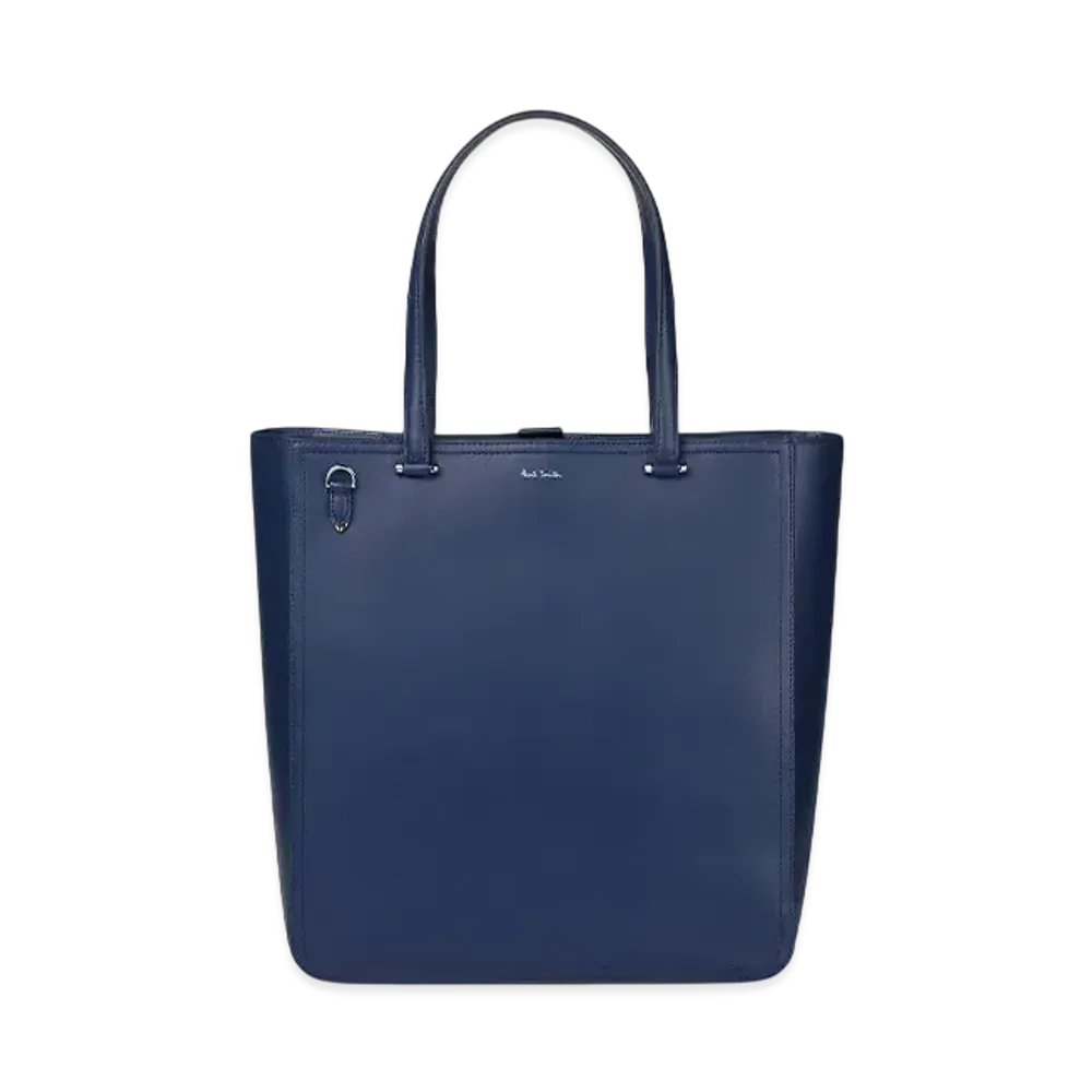 Paul Smith Signature Stripe Trim Tote Bag "Blue"