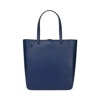 Paul Smith Signature Stripe Trim Tote Bag "Blue"