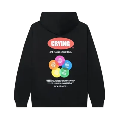 ANTI SOCIAL SOCIAL CLUB Toy With Me Hoodie "Black"