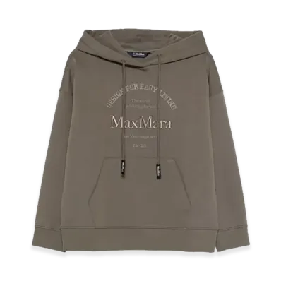 S Max Mara Women's Andrea Hoodie "Camel"