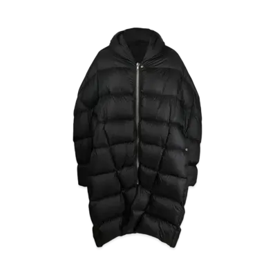 RICK OWENS Oversize Padded Coat "Black"
