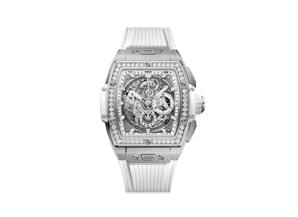 HUBLOT Spirit of Big Bang Titanium White Diamonds 42mm