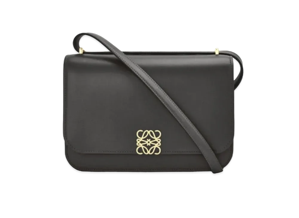 LOEWE Goya Bag In Silk Calfskin "Black"