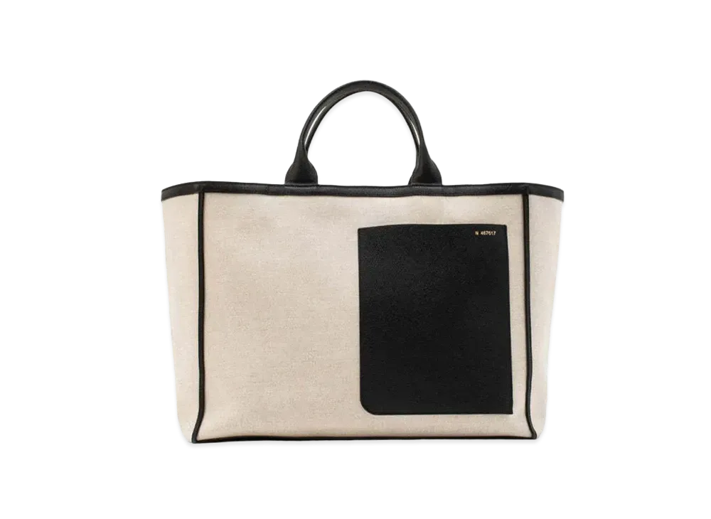 Valextra Shopping Bag Canvas "0NAN"