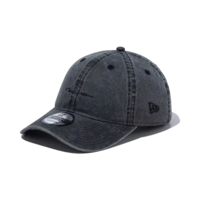 NEW ERA 9Twenty Acid Wash Script Logo "Black"