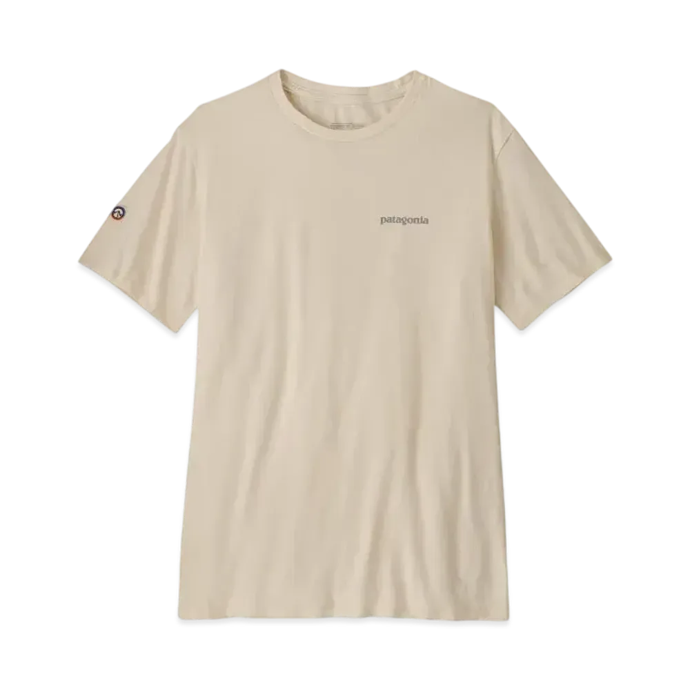 Patagonia Men's Fitzroy Icon Responsibili Tee "White"