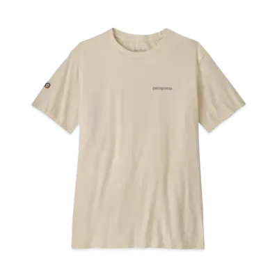 Patagonia Men's Fitzroy Icon Responsibili Tee "White"