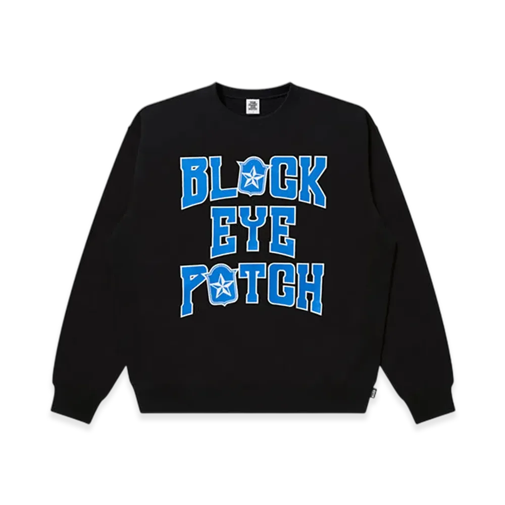 BlackEyePatch Crank That Crew Sweat "Black"