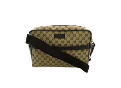 GUCCI Shoulder Bag GG Canvas "Brown"