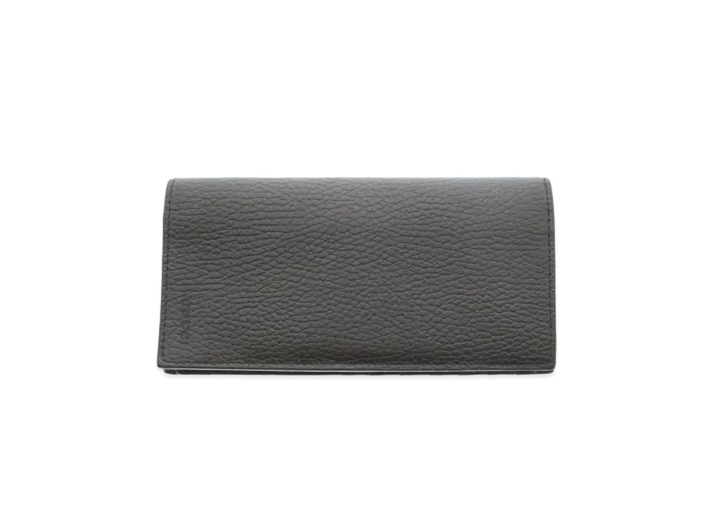 GUCCI Long Bill Holder Leather "Brown"