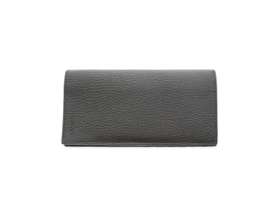 GUCCI Long Bill Holder Leather "Brown"