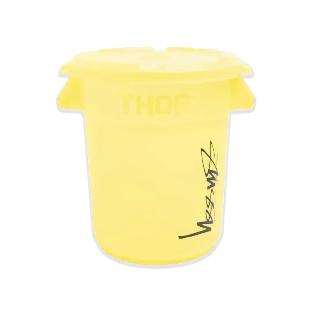 Stussy Thor Storage Round Bin 23L "Yellow"