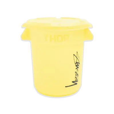 Stussy Thor Storage Round Bin 23L "Yellow"