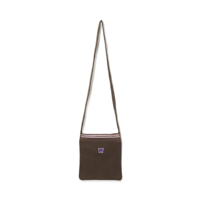 NEEDLES Mini Book Bag - Cotton Pique "Brown"