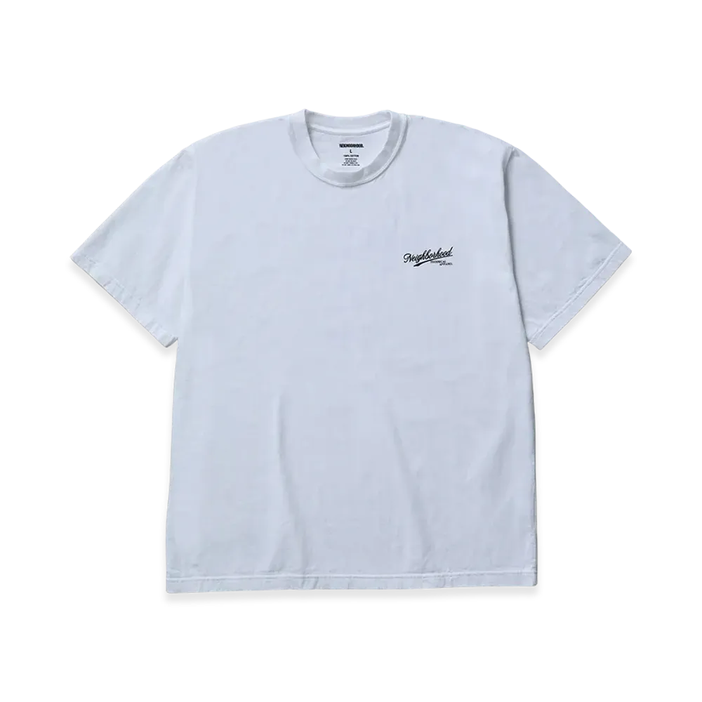 NEIGHBORHOOD NH . Tee SS-8 "White"
