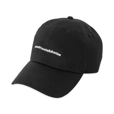 POET MEETS DUBWISE PMD 6 Panel Cap "Black"