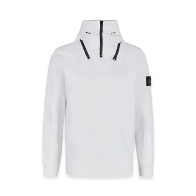 Stone Island 64920 Wappen Patch Convertible Hooded - 22FW "White"