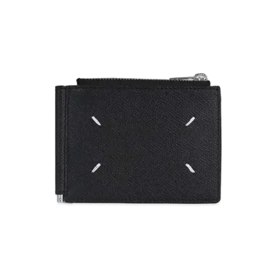 Maison Margiela Money Clip Leather Wallet "Black"