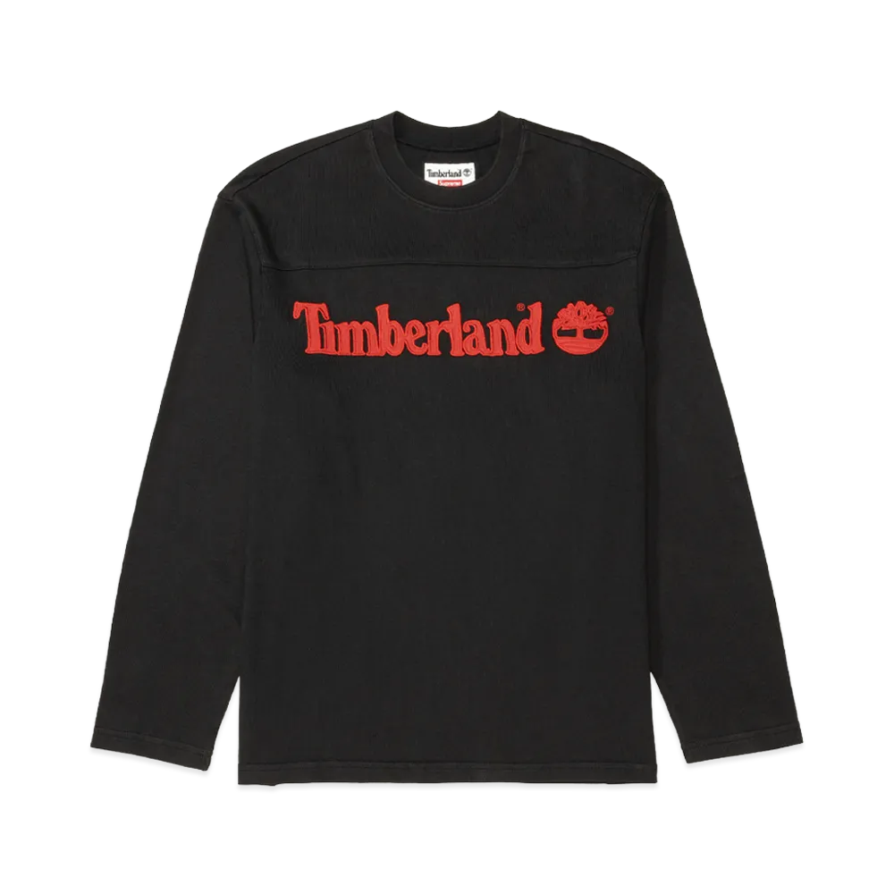 Supreme x Timberland L/S Football Top "Black"