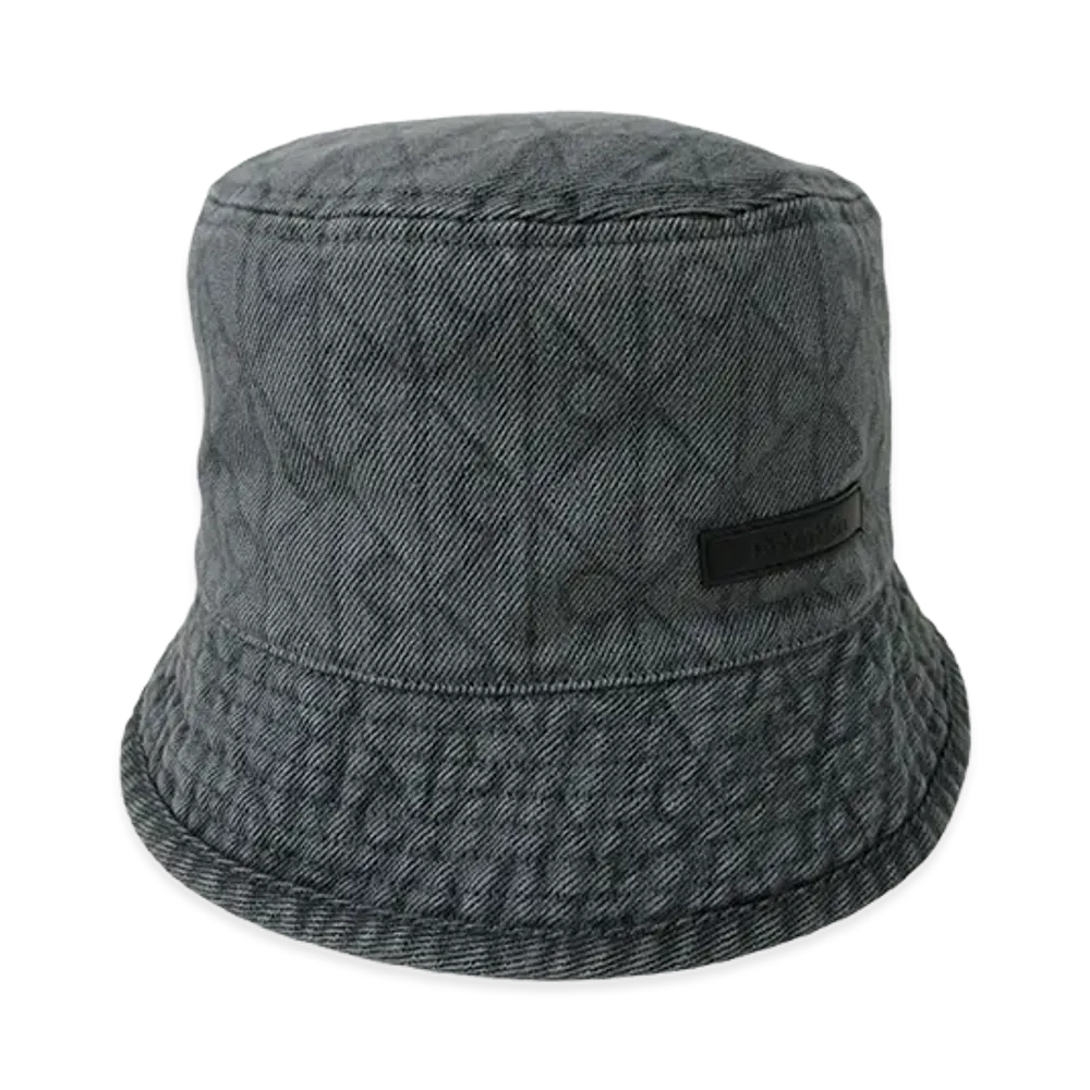 Calvin Klein Denim Emblem Burnout Bucket "Charcoal Gray"