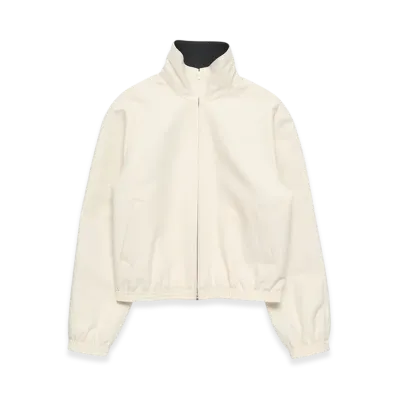 Acne Studios Satin Logo Jacket "Light Taupe"