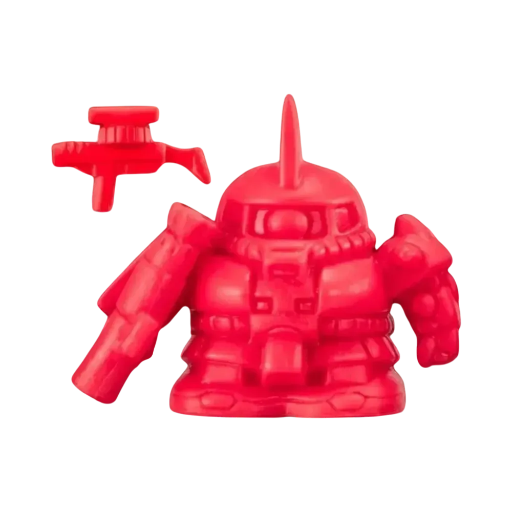 BANDAI "Gachapon Senshi SD Mecha Robokeshi" -MOBILE SUIT GUNDAM- Ver.FRGMT Char's Zaku Red