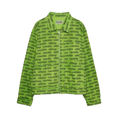 Stussy CPFM ZIP WORK JACKET "Green"