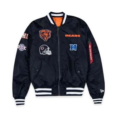 NEW ERA Alpha Industries MA-1 Bomber Jacket "Chicago Bears"