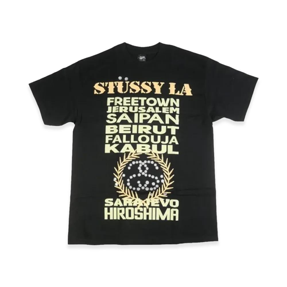 Stussy x Rogue Status World Tour 2006 Tee "Black"