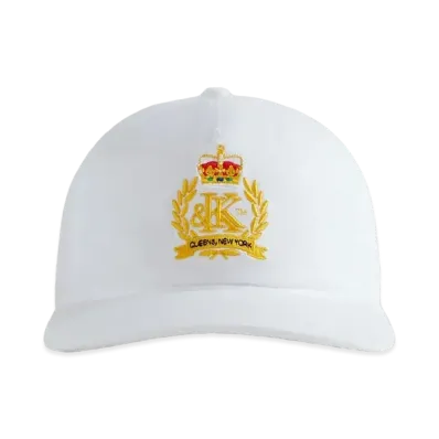 Kith Oxford Crest Cap "White"
