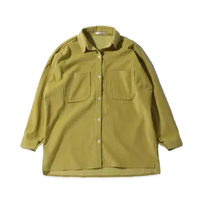 atmos pink Corduroy Haori Tops "Yellow"