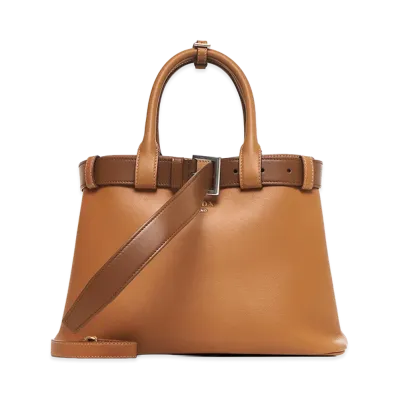 PRADA Women's 'Buckle' Medium Handbag "Beige"
