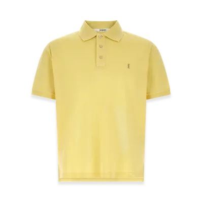 Saint Laurent 'Cassandre' Polo Shirt "Yellow"