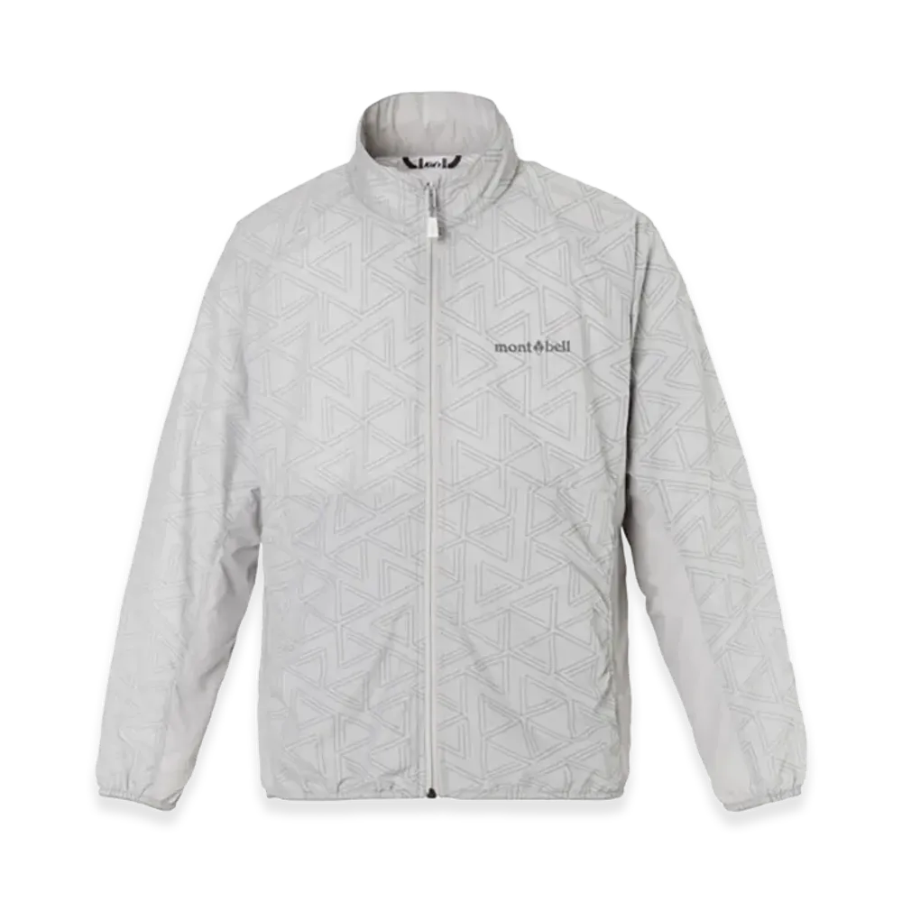 mont-bell Kid's Reflect Wind Jacket "Light Gray"