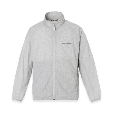 mont-bell Kid's Reflect Wind Jacket "Light Gray"