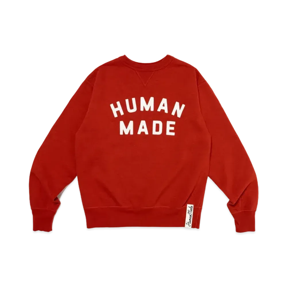 HUMAN MADE Sweatshirt "Red"
