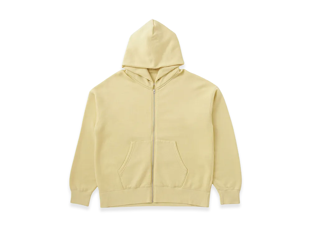 visvim Jumbo SB Hoodie F.Z. (Fine Wool) "Yellow"