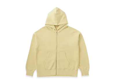 visvim Jumbo SB Hoodie F.Z. (Fine Wool) "Yellow"