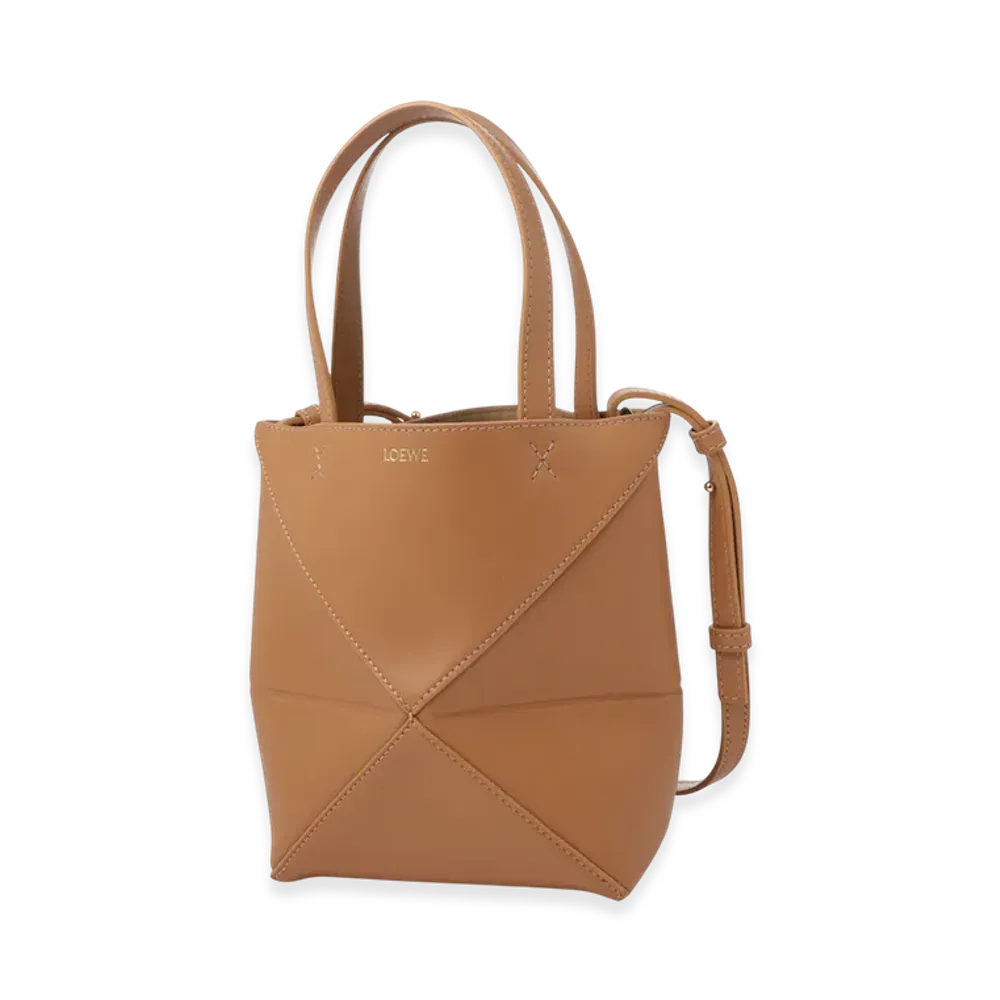 LOEWE Puzzle Tote Mini "Warm Desert"