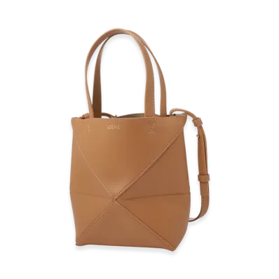 LOEWE Puzzle Tote Mini "Warm Desert"