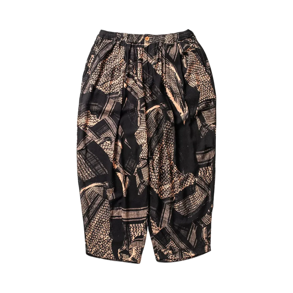 TIGHTBOOTH Shemagh Balloon Pants "Camel"