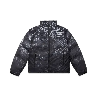 Supreme x The North Face Trompe Loeil Printed Nuptse Jacket "Black"